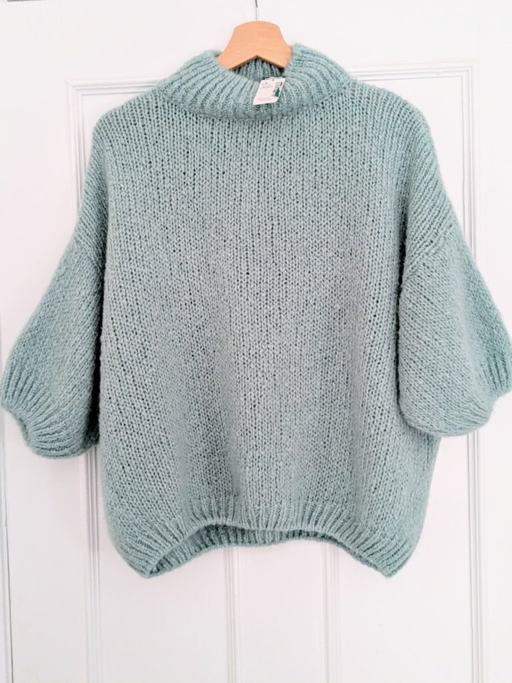 BNWT Simons Contemporaine Wool and mohair mock-neck sweater